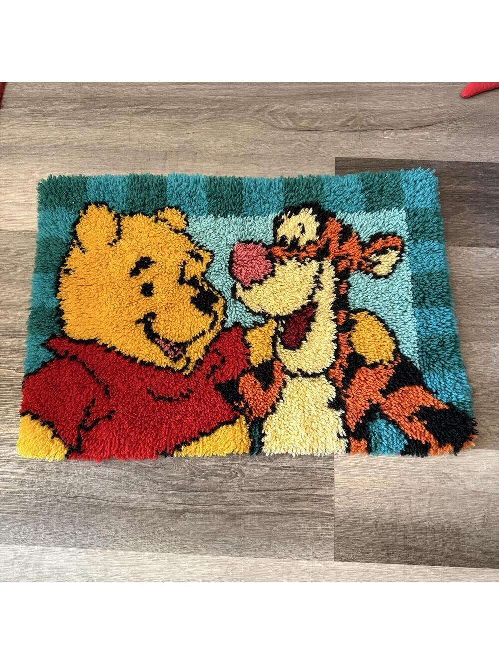 Winnie the Pooh and tigger tufted welcome rug OS